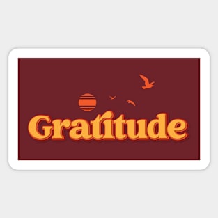 Gratitude Sticker